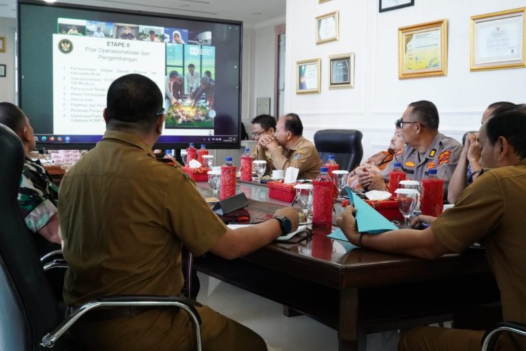 Wali Kota Tebing Tinggi Bersama Forkopimda Ikuti Rakor Arahan Mendagri Terkait Stabilitas Daerah dan Pengendalian Inflasi